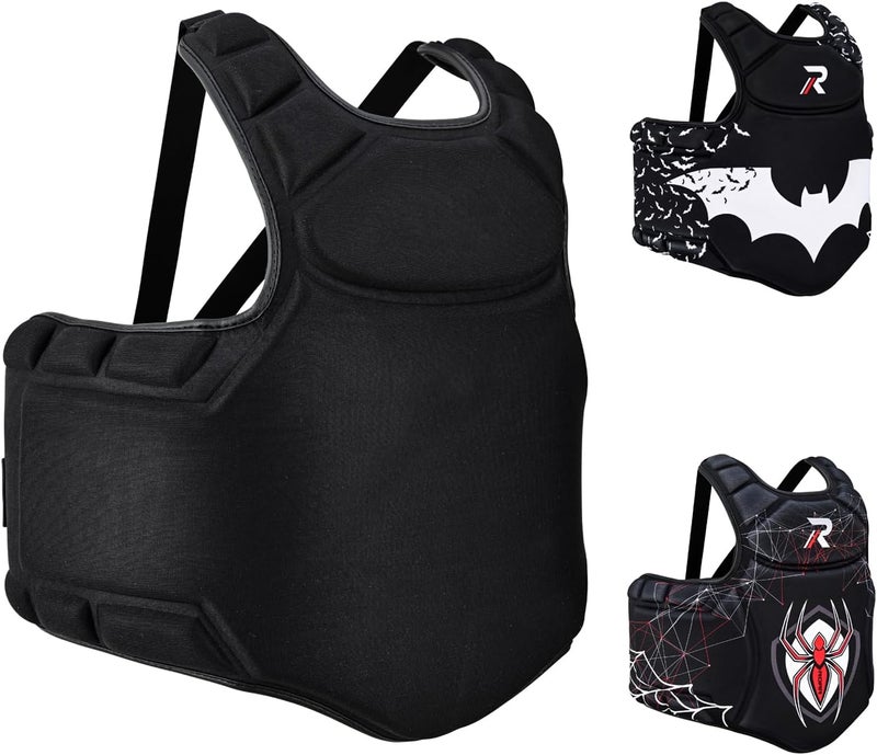 ROAR-INT Kid MMA Chest Guard, Body Protector for Kids, Training Gear (5–11 Years) - Image 1